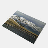 Winter Leadville Colorado Bergwelt Landschaft Fußmatte (Schrägansicht)