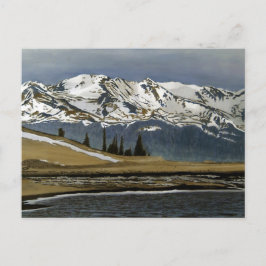 Winter Leadville Colorado Bergwelt Landschaft Postkarte