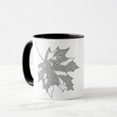 winter leaf tasse (Vorderseite Links)