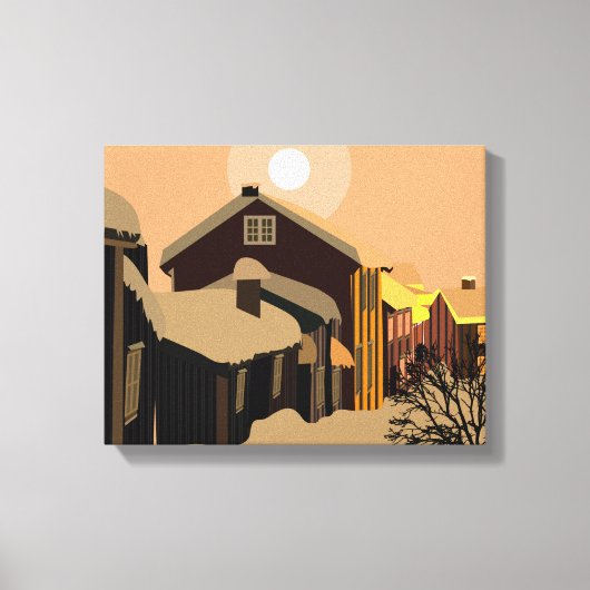 Winter Leinwanddruck (Vorderseite)