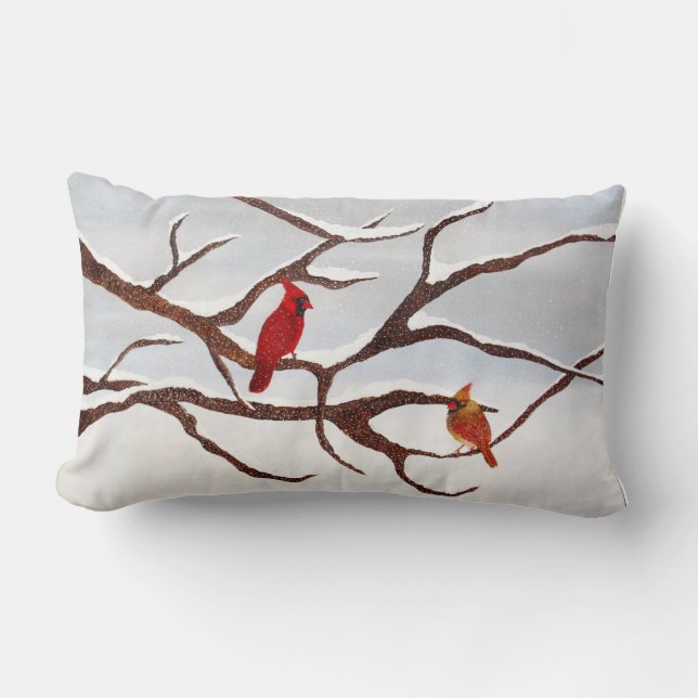 Winter Lendenkissen (Vorderseite)