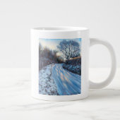 Winter-Licht Jumbo-Tasse (Rechts)