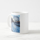 Winter-Licht Kaffeetasse (Vorderseite Links)
