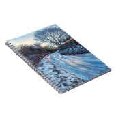 Winter-Licht Notizblock (Rechte Seite)