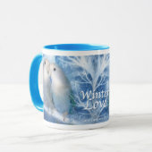 Winter-Liebe-Tasse Tasse (Vorderseite Links)