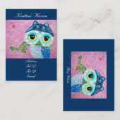 Winter-Liebe Visitenkarte (Vorne/Hinten)