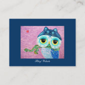 Winter-Liebe Visitenkarte (Rückseite)