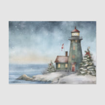 Winter Lighthouse Nautical Beach Weihnachtsurlaub