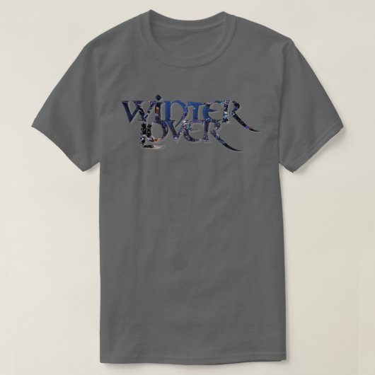 Winter Lover T-Shirt (Design vorne)