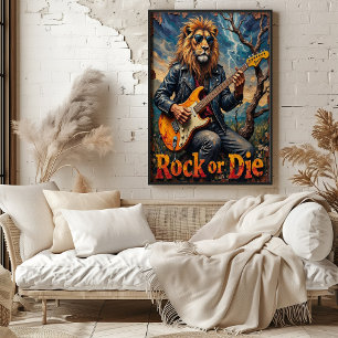 Winter: Löwens elektrische Echo Poster