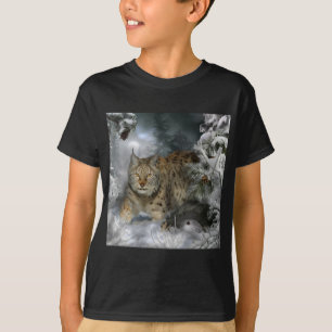 Winter-Luchs T-Shirt