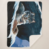 Winter Lynx Mountain Sherpadecke (Vorderseite)