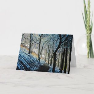 Winter Macclesfield Forest Karte