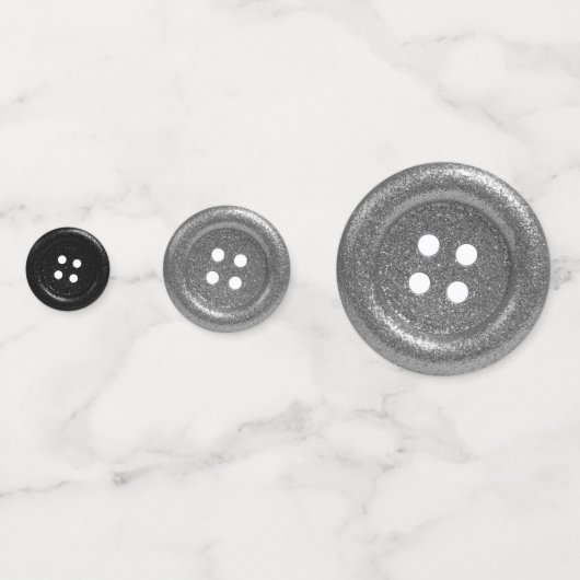 Winter Magic Button Eyes Konfetti (Vorderseiten)