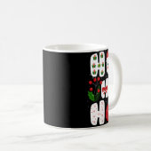 Winter Magic Design Retro Winter Christmas Vector Kaffeetasse (VorderseiteRechts)