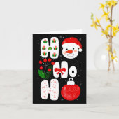 Winter Magic Design Retro Winter Christmas Vector Karte (Gelbe Blume)