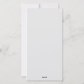 Winter Magic dreDolphin Fantasy Weihnachtskarte Feiertagskarte (Rückseite)