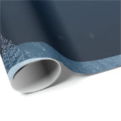 Winter Magic – Enchanted Snowy Night Design Geschenkpapier (Rolleneckpunkt)