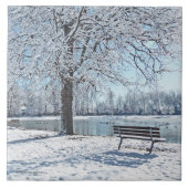 WINTER MAGIC/SCHNEEDEPARK FLIESE (Vorderseite)