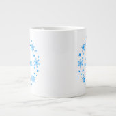 Winter Magic Snowflake Wreath Tasse (Vorderseite)