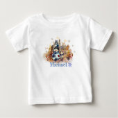 Winter Magic Snowman Baby T-shirt (Vorderseite)
