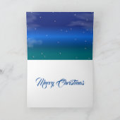 Winter Magic Snowman's Hat Vollmond Weihnachten (Innenseite)