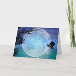 Winter Magic Snowman's Hat Vollmond Weihnachten