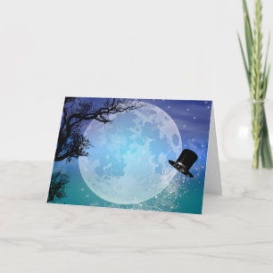 Winter Magic Snowman's Hat Vollmond Weihnachten