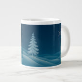 Winter Magic Tasse - Personalisiertes Schneebaumde (Vorderseite Rechts)