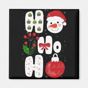 Winter-Magie-Design Retro-Winter-Weihnachten-Vekto Magnet