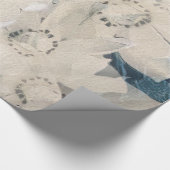 Winter Magnolia Geschenkpapier (Ecke)