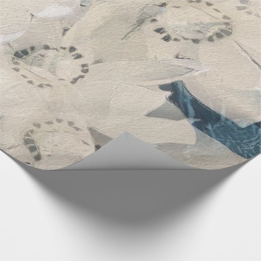 Winter Magnolia Geschenkpapier (Ecke)