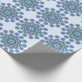 Winter Mandala Geschenkpapier (Ecke)