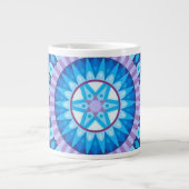 Winter Mandala Jumbo-Tasse (Vorderseite)
