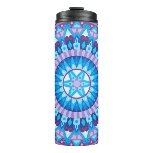 Winter Mandala Thermosbecher (Vorderseite)