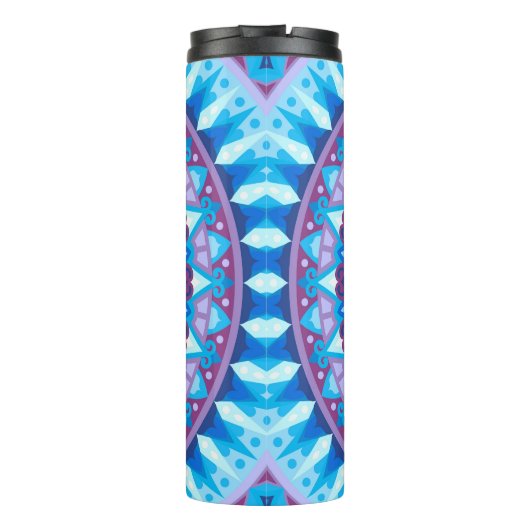 Winter Mandala Thermosbecher (Rückseite)