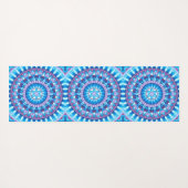 Winter Mandala Yogamatte (Rückseite (Horizontal))