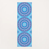 Winter Mandala Yogamatte (Vorderseite)