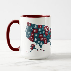 Winter Map Combo Tasse