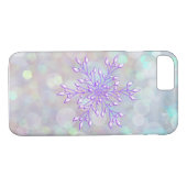 *~* Winter-Märchenland Bokeh Schneeflocke Case-Mate iPhone Hülle (Rückseite (Horizontal))