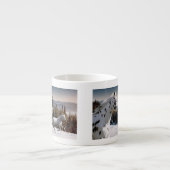 Winter-Märchenland Espressotasse (Vorderseite)