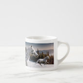 Winter-Märchenland Espressotasse (Rechts)
