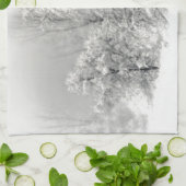 Winter-Märchenland Geschirrtuch (Gefaltet)