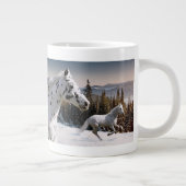 Winter-Märchenland Jumbo-Tasse (Rechts)