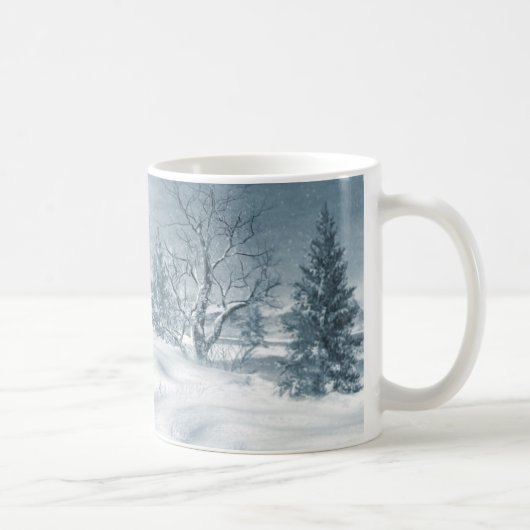 Winter-Märchenland Kaffeetasse (Rechts)