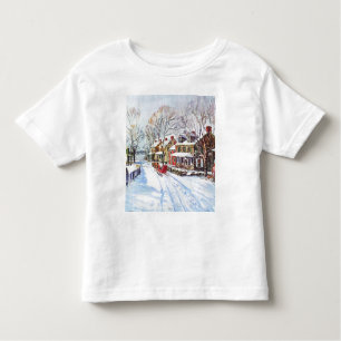Winter-Märchenland Kleinkind T-shirt