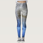 Winter-Märchenland Leggings (Vorderseite)