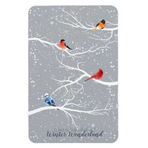 Winter-Märchenland Magnet