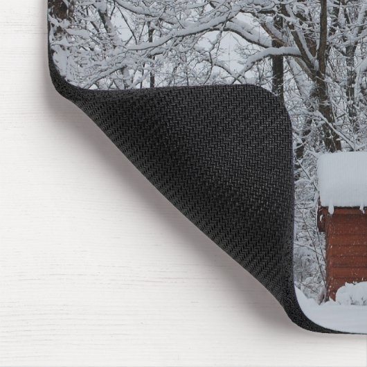 Winter-Märchenland Mousepad (Ecke)