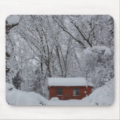Winter-Märchenland Mousepad (Vorne)